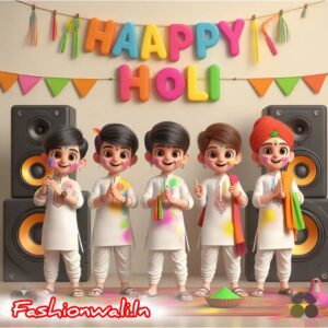 Read more about the article “HAPPY HOLI मुद्रित शर्ट के साथ मनाए होली का त्यौहार,रंगे अपनों के रंग मे”