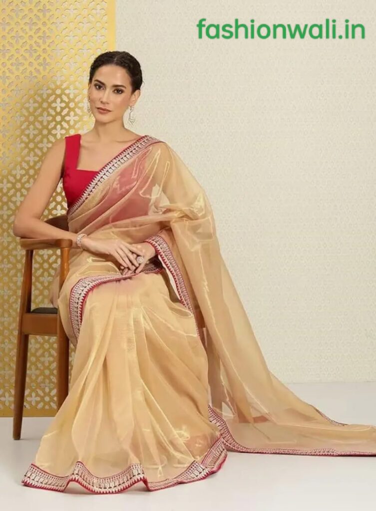 ORGANZA SAREE