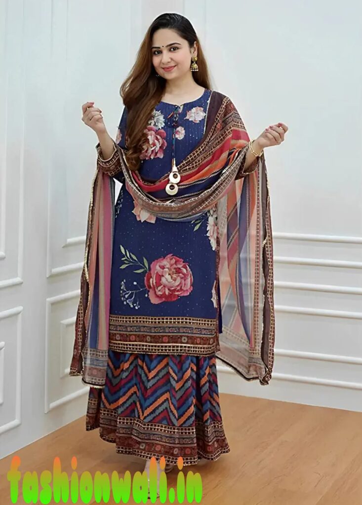 SHARARA SUIT FOR WOMEN