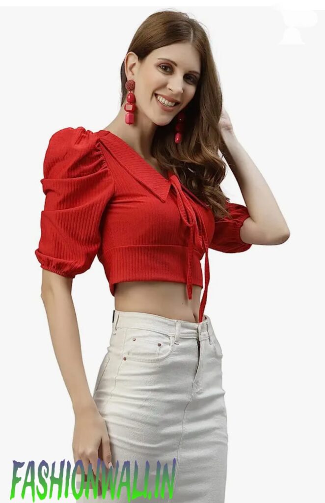 WESTERN STYLE CROP TOP 