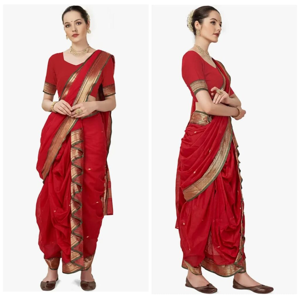 BEST NAUVARI SAREE