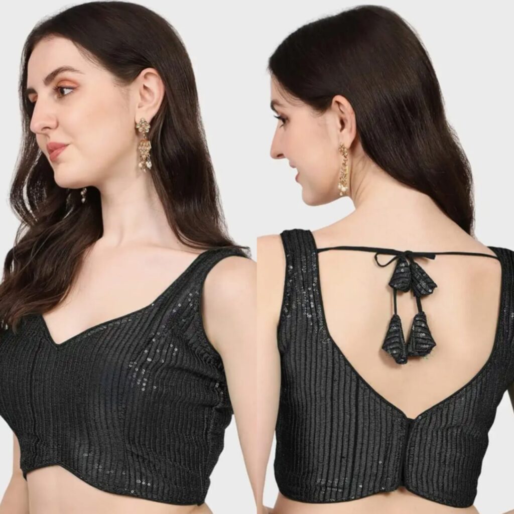 BACK LESS BLOUSE DESIGNS