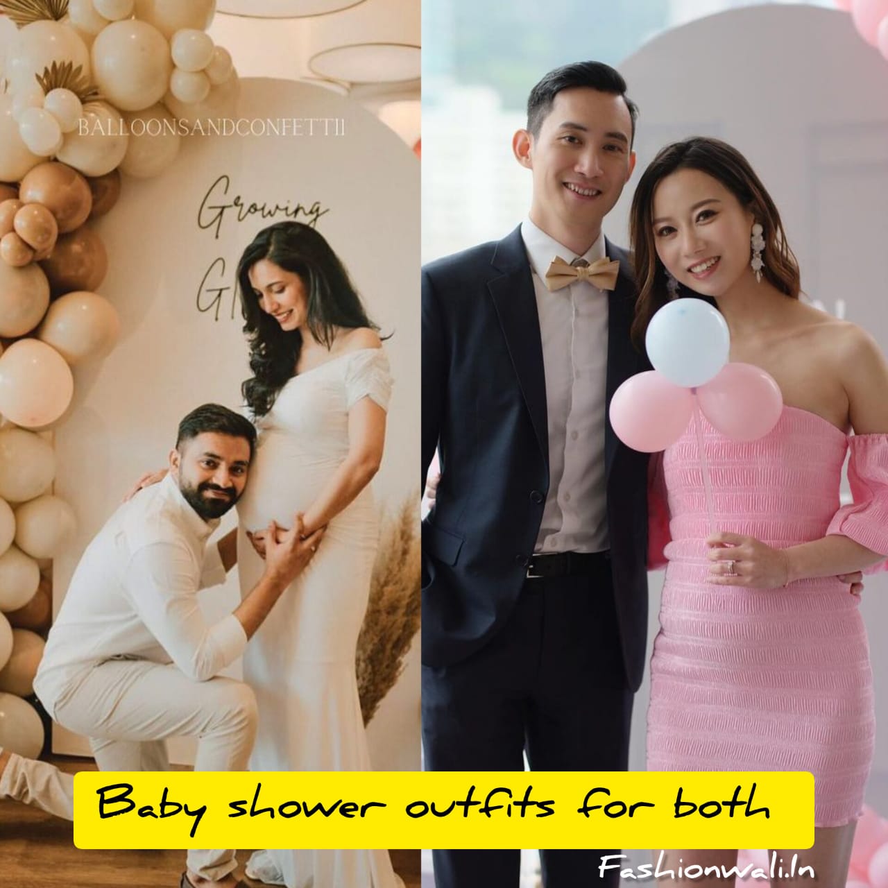 BABY SHOWER OUTFIT FOR MEN & WOMEN