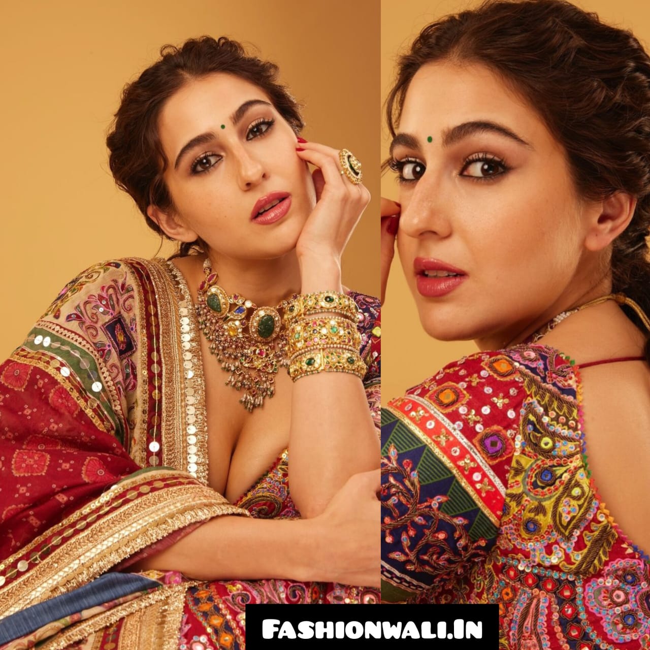 Read more about the article SARA ALI KHAN की गुलाबी घाघरा चोली मे नई फोटोज हो रही है तेजी से Viral लोगो ने कहा “हुस्न तेरा तौबा तौबा”