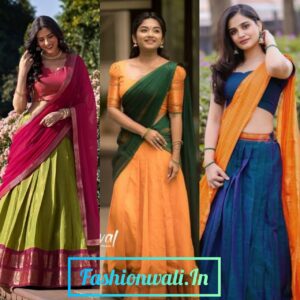 Read more about the article SOUTH INDIAN DRESS दक्षिण भारतीय पारंपरिक अनसिले नारायणपेट हाफ साड़ी